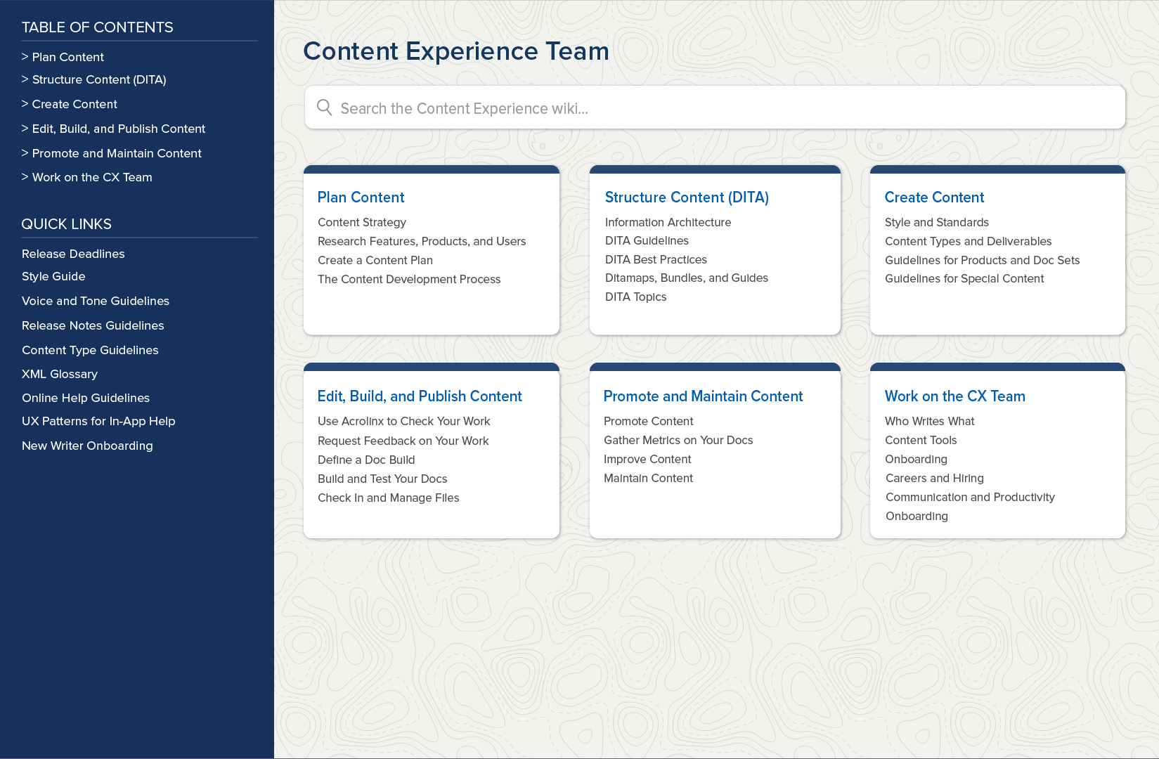 A mockup of the first design option for the team's website